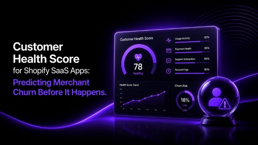 Customer Health Score for Shopify SaaS Apps: Predicting Merchant Churn Before It Happens