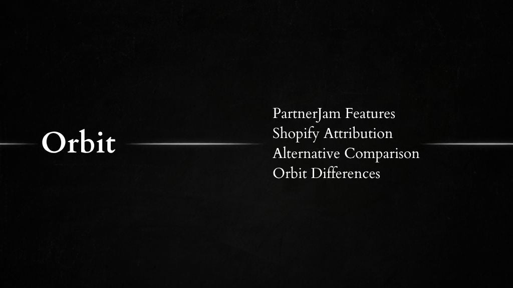 Best PartnerJam Alternatives for Partner Management | Orbit