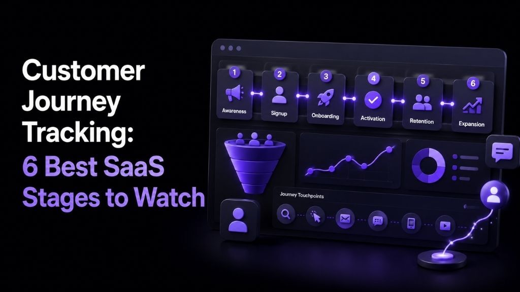 Customer Journey Tracking: 6 Best SaaS Stages to Watch