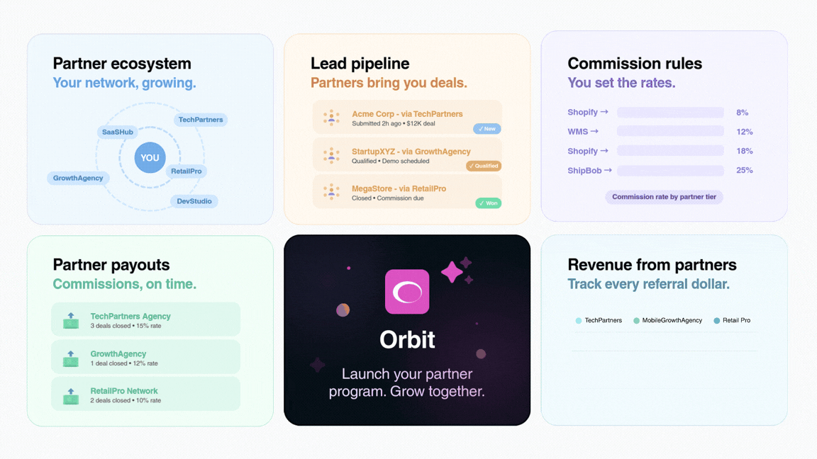 Launch your partner program